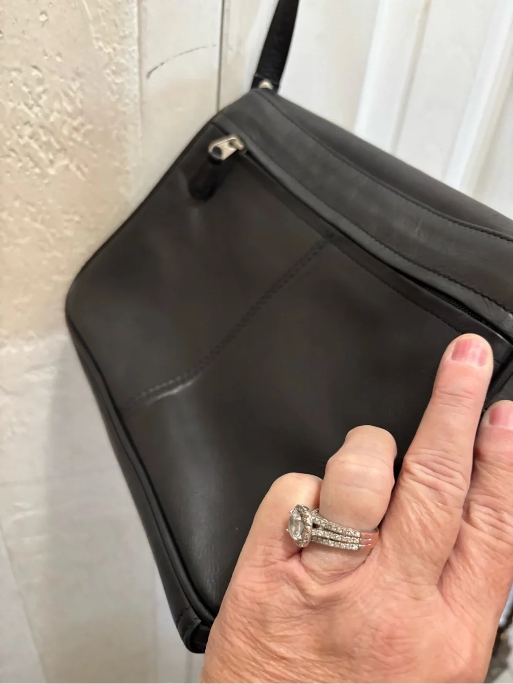 Beautiful vintage leather chaos bag